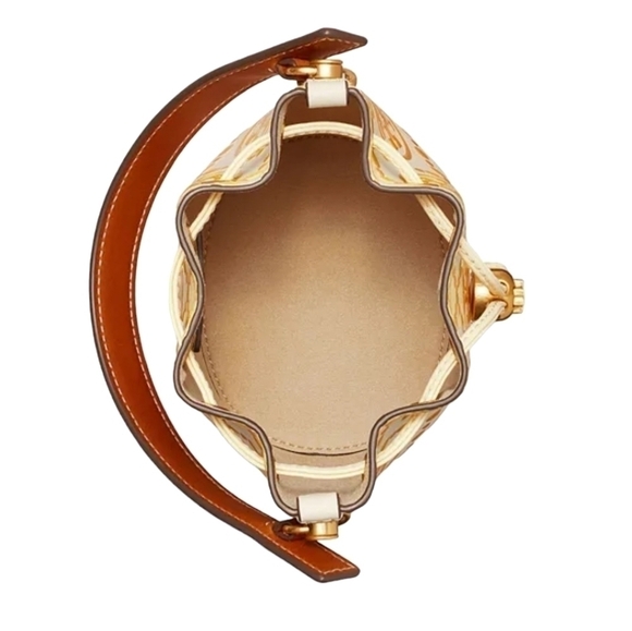 Tory Burch T Monogram Degrade Mini Bucket Bag - Picture 3 of 16